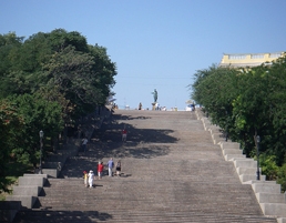 Potemkin stairway by Jean and Nathalie/creative commons